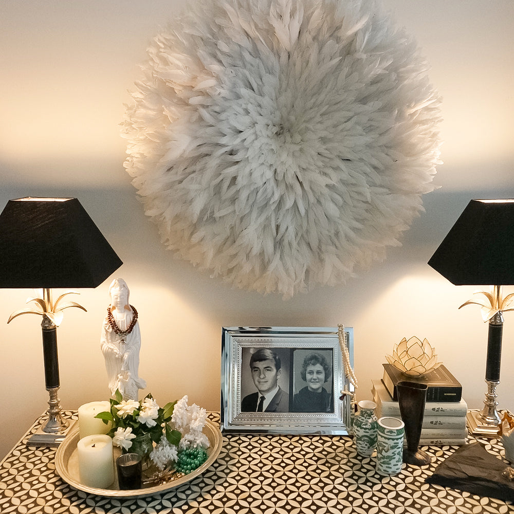 Inside a customer's home