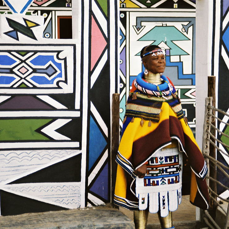 Geometric design: Ndebele