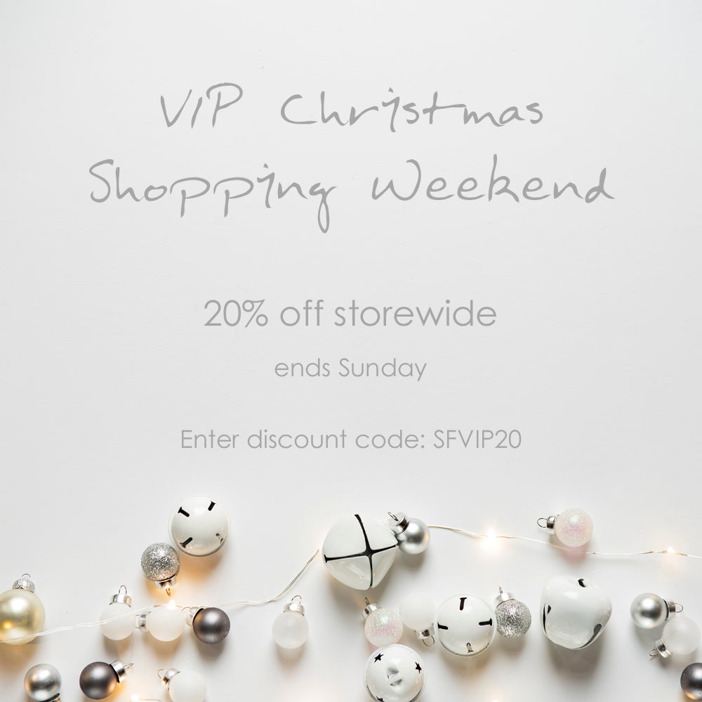 Christmas shopping weekend