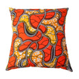 Afrique Cushion (orange) by Safari Fusion www.safarifusion.com.au