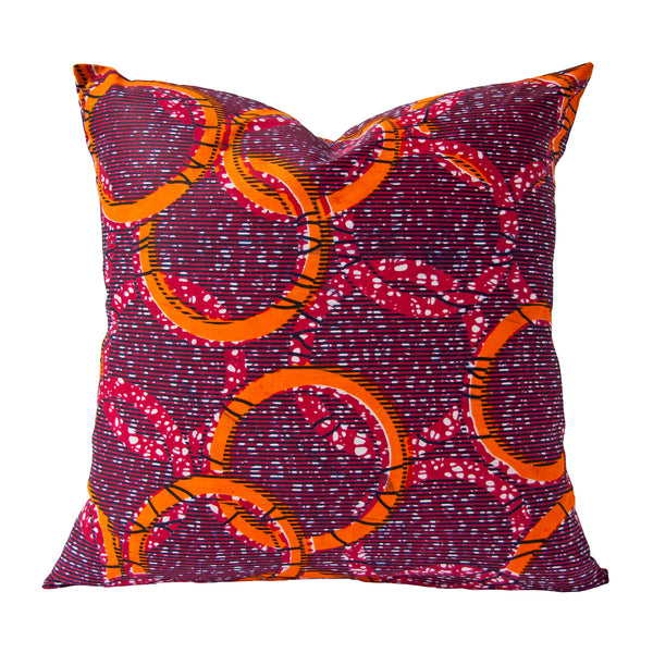 Afrique Cushion (rings) by Safari Fusion www.safarifusion.com.au