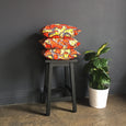 Afrique Cushion (orange) by Safari Fusion www.safarifusion.com.au