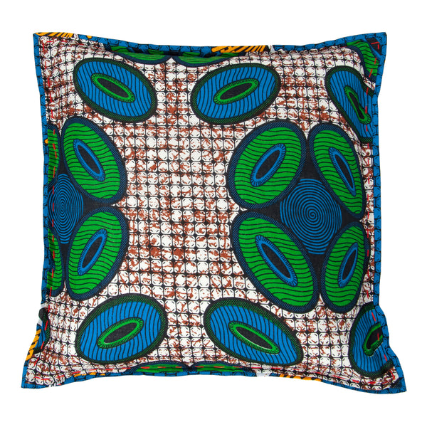 Chitenche Cushion (circles) by Safari Fusion www.safarifusion.com.au