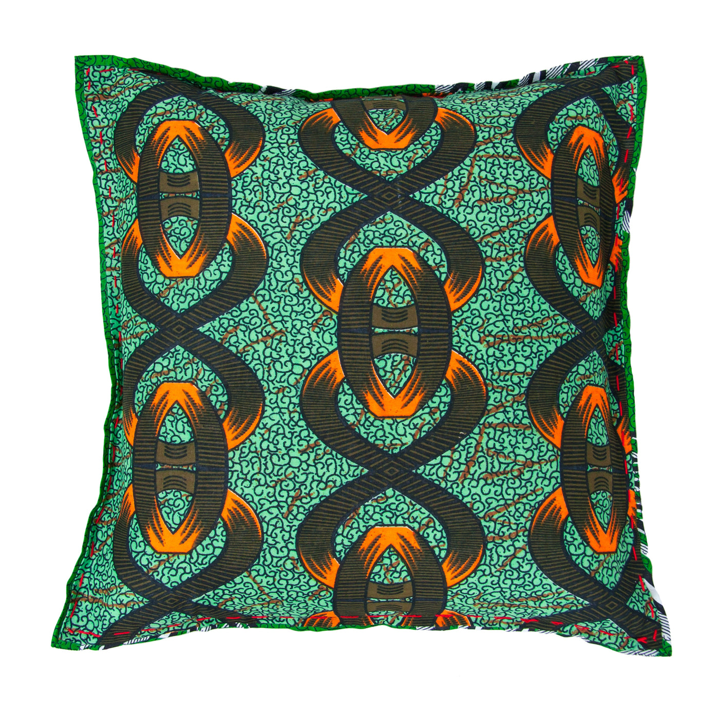 Chitenche Cushion (links) by Safari Fusion www.safarifusion.com.au