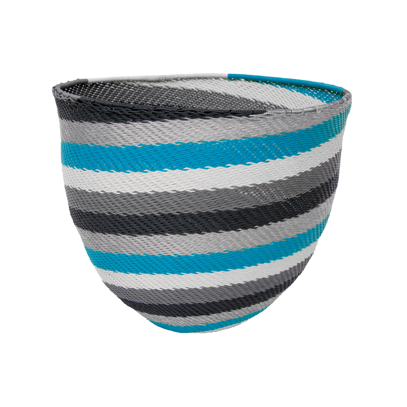 Telephone Wire Stripe Bowl (aqua) by Safari Fusion www.safarifusion.com.au