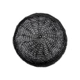 Crochet Basket (medium | black) | Inside view